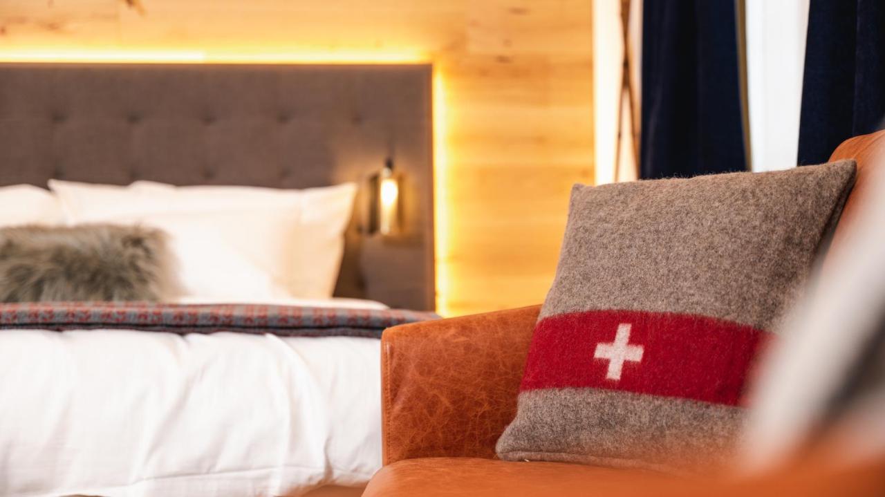 Wunderstay Alpine 3 Chic Studio Central Location Klosters Exterior foto